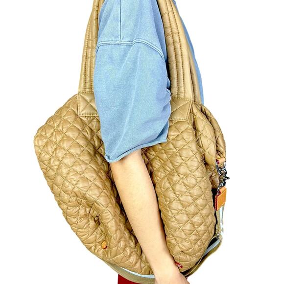 MZ Wallace Metro Deluxe Quilted Nylon Tote - $275 Retail - Picture 4 of 14